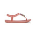 Sandali infradito rosa in gomma con dettaglio metal Ipanema Class Chic, Brand, SKU p412000273, Immagine 0